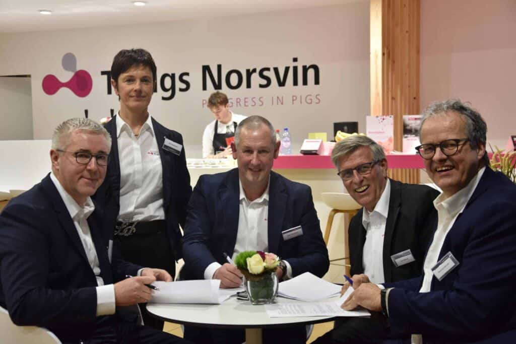 Fokbedrijf Maenhout en Topigs Norsvin gaan strategisch partnerschap aan